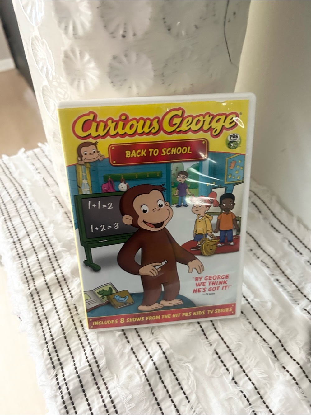 Curious George Back to School DVD 8 Animated Episodes Kids